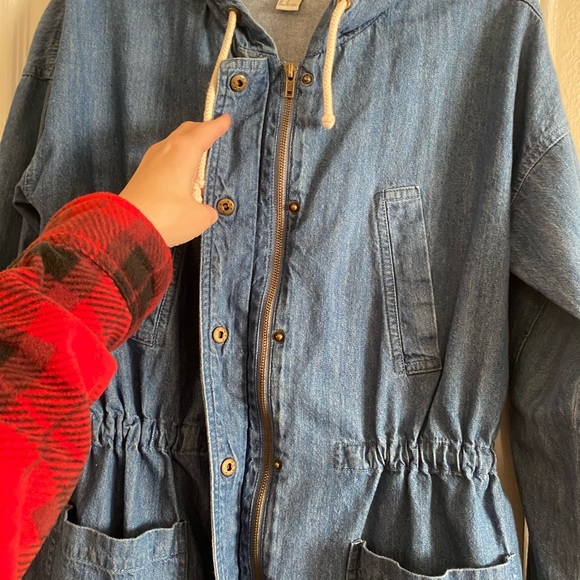 Forever 21 denim utility jacket - Picture 3 of 8